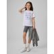 4. Girls' cotton T-shirt 4F 4FJRSS26TTSHF3982-11S