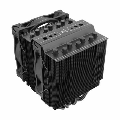 5. Akasa SOHO H7 Processor Air Cooler 12cm Black 1 pc.