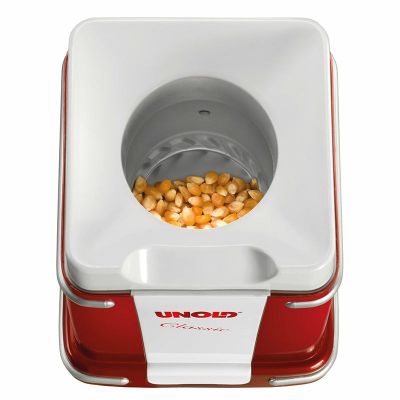 4. Unold Classic Popcorn Maker Red, Silver, White 900W