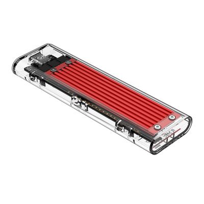 2. Orico TCM2-C3 M.2 NVME to USB-C 10Gb/s Disk Drive - Red