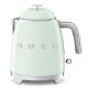 SMEG kettle model KLF05PGEU mini 0.8L pastelgreen