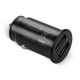 3. EVERACTIVE CAR CHARGER 2X USB BLACK + CC-25C CABLE