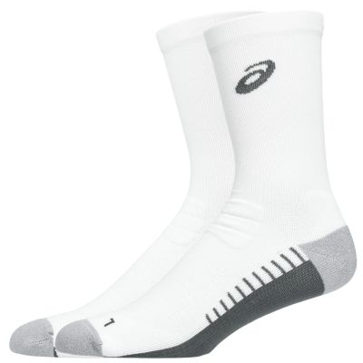 2. ASICS Performance Run Crew Socks 3013B348-100 White 35-38