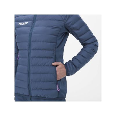 8. MILLET W Fitz Roy Warm Hoodie Jacket Navy Blue