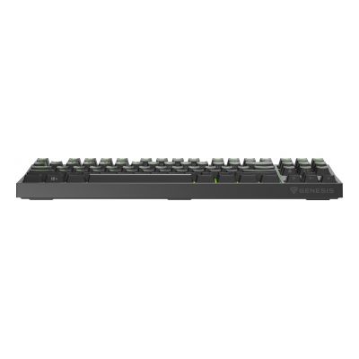 11. GENESIS THOR 404 TKL US GAMING KEYBOARD RGB BACKLIGHT MECHANICAL BLACK KAILH BOX BROWN