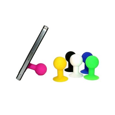 2. Phone holder with a round head - red