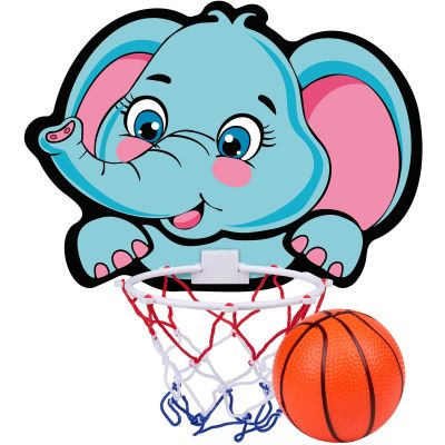 5. BASKETBALL BACKBOARD 40x30CM WITH ELEPHANT BALL