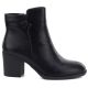 2. Black Heeled Women’s Ankle Boots M.Daszyński SA250-4