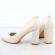 5. Pearl beige pointed toe pumps Sergio Leone PB216