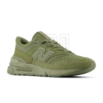 4. Men's New Balance 997 sneakers suede lifestyle green (U997RMF)