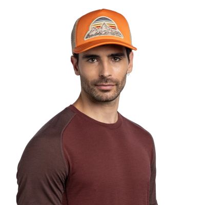 3. Buff Trucker Cap 13575722130 Orange L/XL