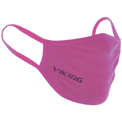VIKING Performance SET multifunctional mask for adults, pink L/XL