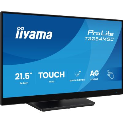 5. Monitor iiyama T2254MSC-B2AG 21.5" Optical Bonded PCAP 10P Touch Anti Glare MPP2.0 active stylus supported 1920x1080