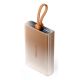 3. Vention Powerbank 10000 mAh USB-C + Lightning + USB-A 22.5W with LED display copper