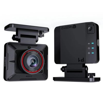 6. AKEEYO P1 car camera video recorder FullHD 30fps - black