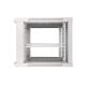 5. Extralink EX.8581 rack cabinet (400mm / 600mm / 600mm; wall-mounted; openable; 19''; grey)