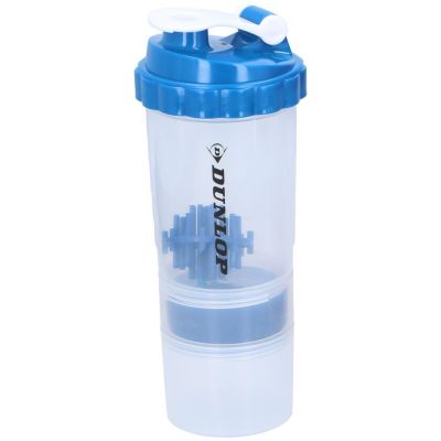 5. DUNLOP BLUE 550ML COCKTAIL SHAKER FOR NUTRITIONAL FOOD BOTTLE