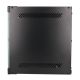 3. Extralink LITE 6U 10 280X310 WALL-MOUNTED RACKMOUNT CABINET BLACK Freestanding/Wall/Floor Rack Black