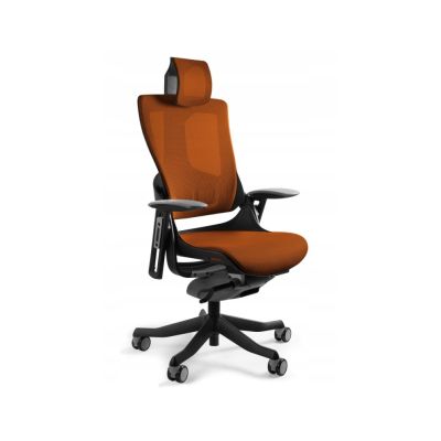 Wau 2 NW45 mesh office chair mandarin/black