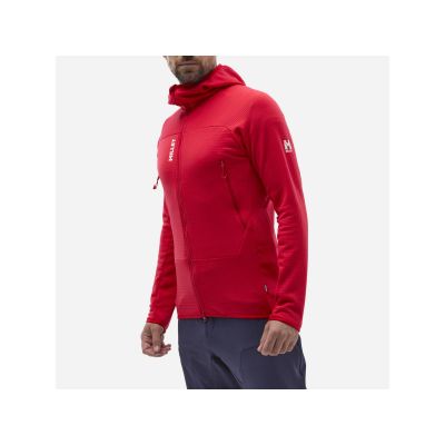 3. MILLET FUSION GRID HOODIE M red