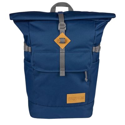 JanSport Hatchet Rolltop Backpack EK0A5BLGN54 Navy One size