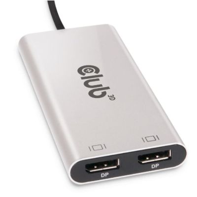 CLUB3D CSV-1586 Thunderbolt 3 Hubs and Concentrators 40000 Mbit/s Silver
