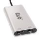 CLUB3D CSV-1586 Thunderbolt 3 Hubs and Concentrators 40000 Mbit/s Silver