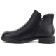 7. Women's leather ankle boots insulated black Vinceza 133112