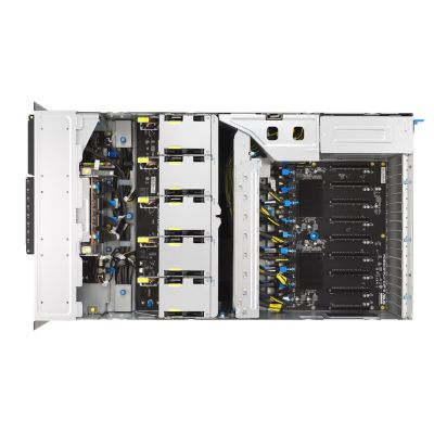 6. Asus Rack Platform (4U) ESC8000A-E13P AMD EPYC 9005 (8xNVMe, 2xM.2, 2x10Gbe, IPMI, 3200W)