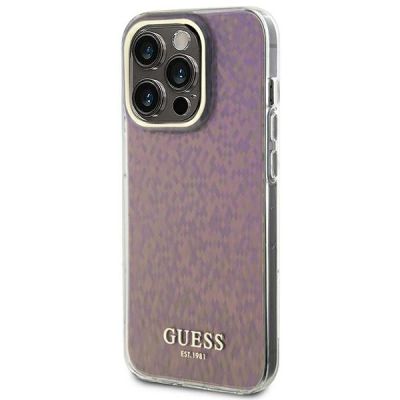 2. Guess GUHCP15XHDECMP iPhone 15 Pro Max 6.7" pink/pink hardcase IML Faceted Mirror Disco Iridescent