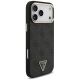 4. Guess 4G Triangle Logo MagSafe Case for iPhone 18 Pro Max / 17 Pro Max, black – gold