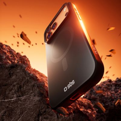 3. SBS Full Active Mag Case with D3O Technology for iPhone 17 Pro Max - Black