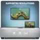 6. AXAGON HMC-8HLSA Multiport Hub USB-C 3.2 Gen 1, 3x USB-A + 4K/60Hz HDMI + SD/microSD, Gigabit LAN, Audio, PD 100W - Silver