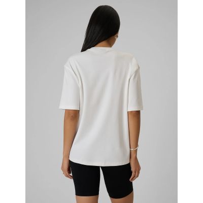 2. Women's printed T-shirt 4F 4FRSS26TTSHF3705-11S