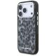 2. Karl Lagerfeld IML Leopard Pattern MagSafe Case for iPhone 17 Pro - Black