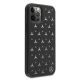 4. Mercedes Silver Stars Pattern Case for iPhone 12 / iPhone 12 Pro - Black