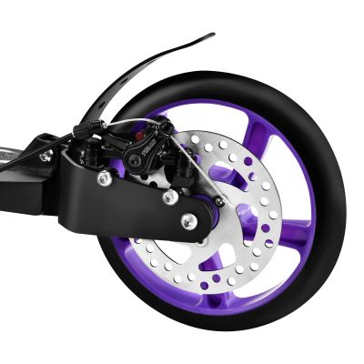 8. HM124T VIOLET SCOOTER WITH DISC BRAKE MNILS EXTREME