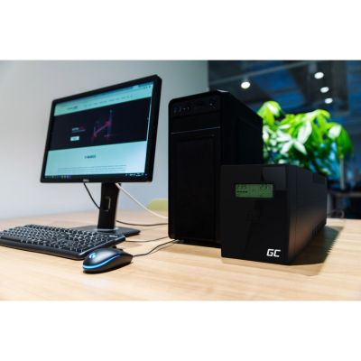 7. GREEN CELL UPS01LCD POWER PROOF 600VA 360W UPS01LCD POWER PROOF 600VA 360W