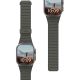 3. UAG Pathfinder - silicone double-sided magnetic strap for Apple Watch series: 1-3, 42mm / series 4-6 & SE 1-2, 44mm / series 7-9, 45mm / series 10, 46mm / Ultra 1-2, 49mm (olive/rust)