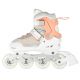 5. NILS Extreme NH18190 2in1 inline skates, white and pink, size S (29-33), with replaceable hockey blade