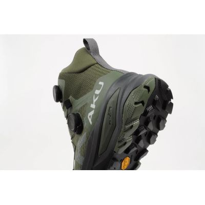 7. Aku men's trekking shoes Furiosa BOA GTX Vibram fashionable green