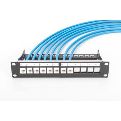 18. Digitus Installation Cable Cat.6A, U/UTP, Dca, AWG 23/1, LSOH, 500m, Blue, Reel