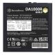 5. Silverstone DA1000R Gold Power Supply Module 1000 W 20+4 pin ATX ATX Black