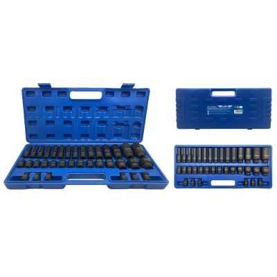 ADLER IMPACT SOCKETS KD 35 pcs. 1/2" 12-ANGLE. SHORT/LONG AD-35KD/12 PLASTIC SHAFT