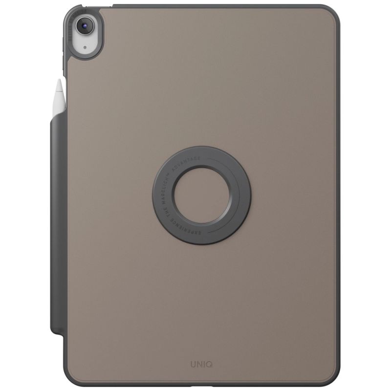 4. Uniq Rovus Snapmount Magnetic 360 Rotating Detachable Case for iPad 11" 2025 / iPad 10.9" 2022 (10th gen.) - Gray