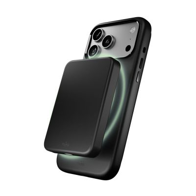 3. Puro Icon Mag Pro Liquid Silicone Case for iPhone 17 Pro, MagSafe Compatible, with Camera Protection and Aluminum Buttons - Black