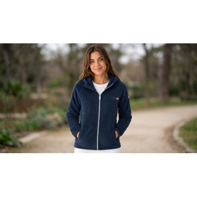 4. Women’s Fleece Jacket Geographical Norway ULOTTA NAVY LADY 047-1 (WZ8182F/GN-NAVY)