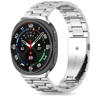 Tech-Protect Stainless Steel Strap for Samsung Galaxy Watch 40/44/46 mm - Silver