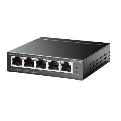 TP-Link TL-SG105MPE L2 Gigabit Ethernet (10/100/1000) Network Links PoE Support Black