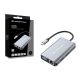 4. Conceptronic DONN21G Docking Station Wired USB 3.2 Gen 1 (3.1 Gen 1) Type-C Gray